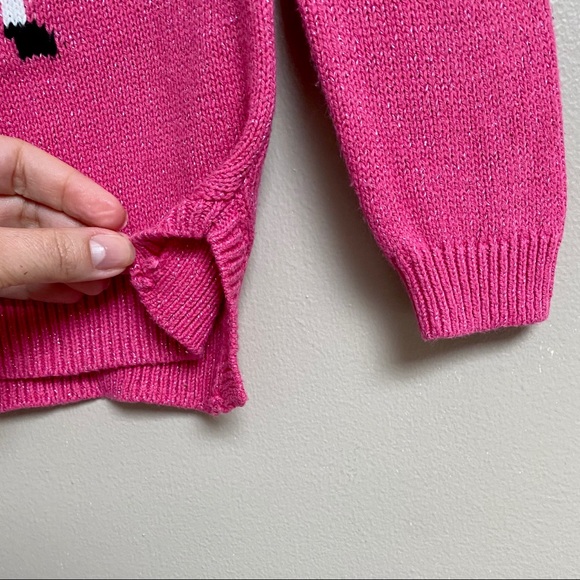 Bopster & Mimi pink unicorn intarsia sweater - Picture 4 of 7